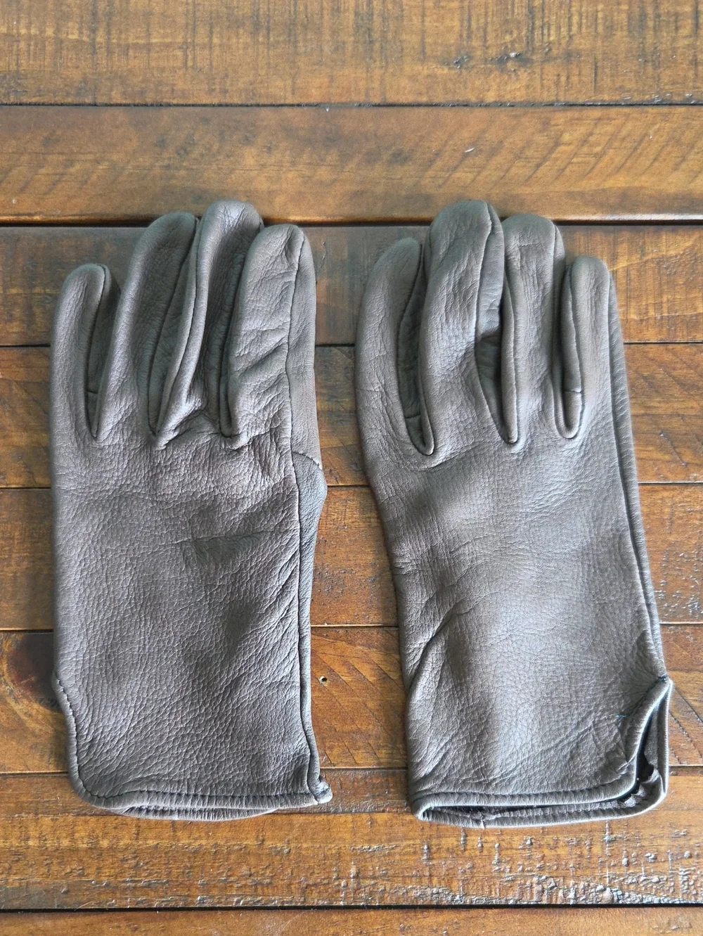 Geier Brown Soft Leather Gloves Size 8